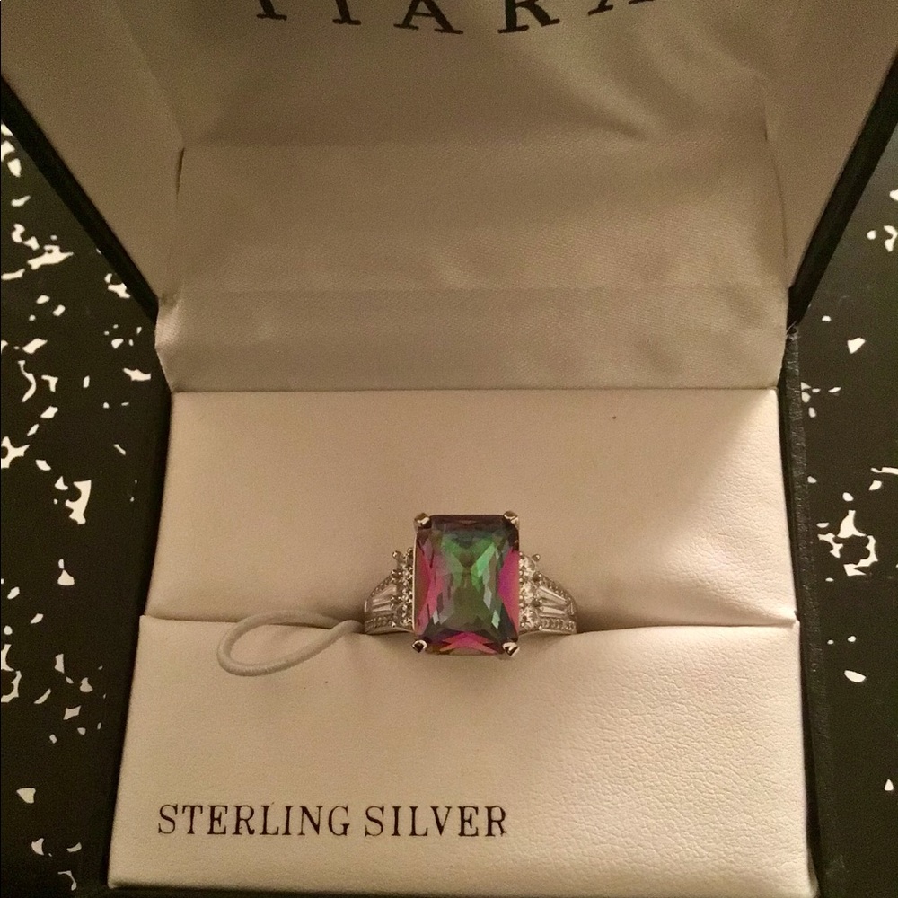 Sterling Silver Simulated Rainbow BY Gioelli 10